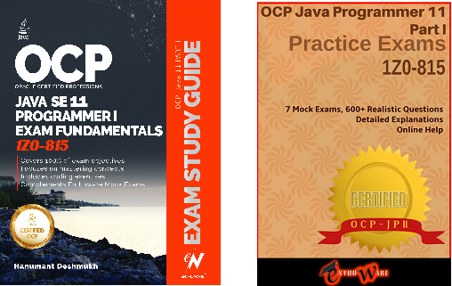 Books for OCP Java 11 Certification 1Z0-815